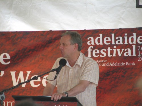 Premier Mike Rann at Adelaide Writers' Week 2010
